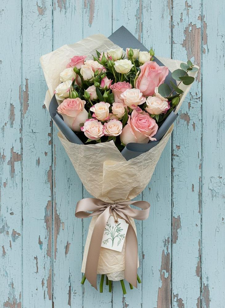 Букет цветов из: Розы в Агрогородок