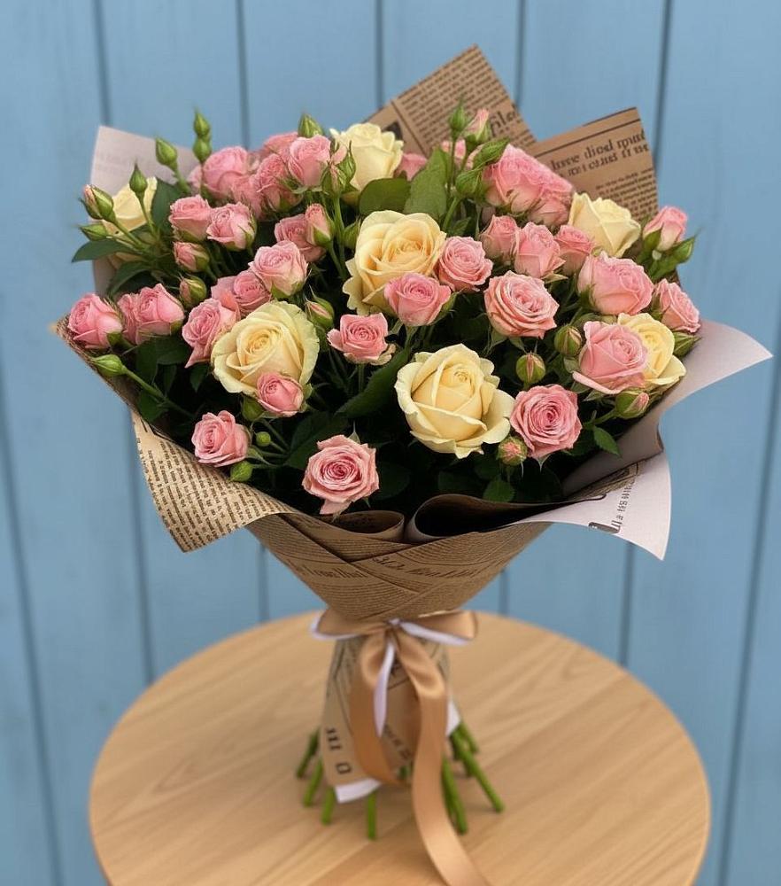 Букет цветов из: Розы в Агрогородок