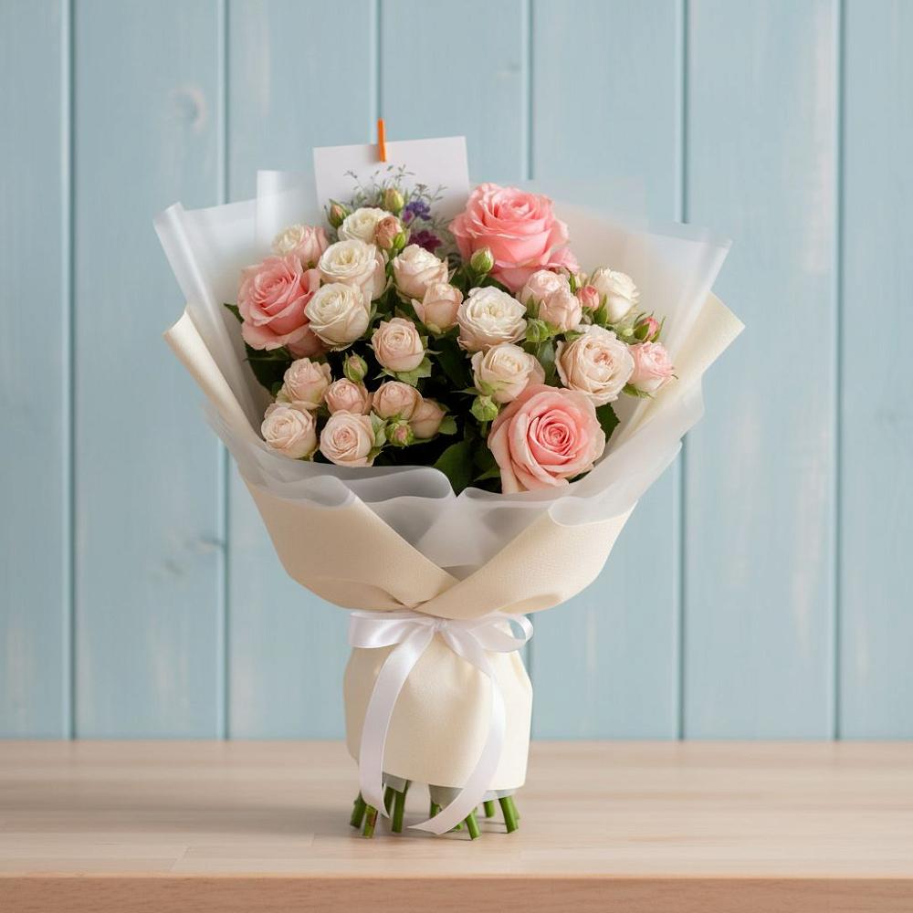 Букет голос любви в Агрогородок Букет цветов из: Розы в Агрогородок