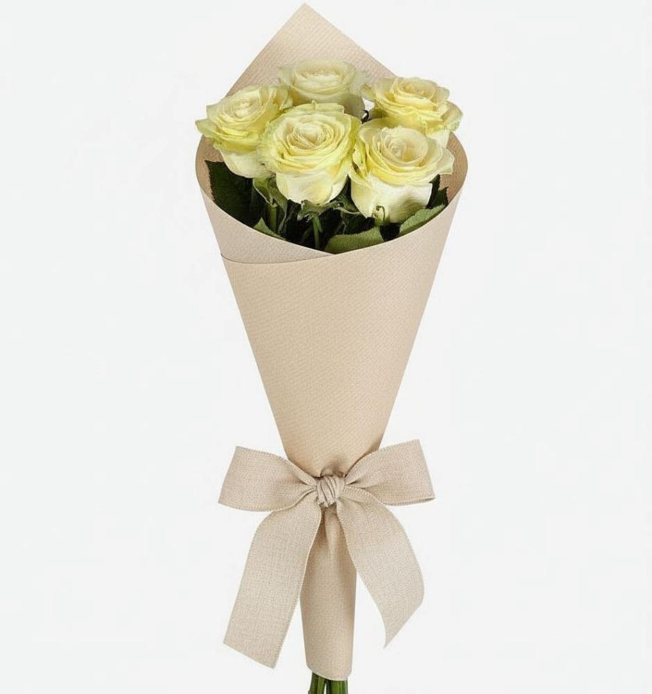 Букет белые крылья в Агрогородок Букет цветов из: Розы в Агрогородок